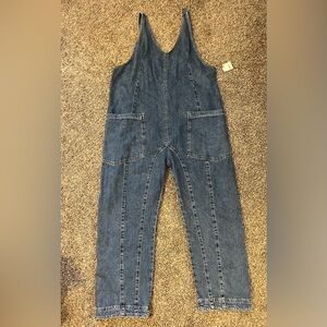Free People Women’s Denim Jumpsuit